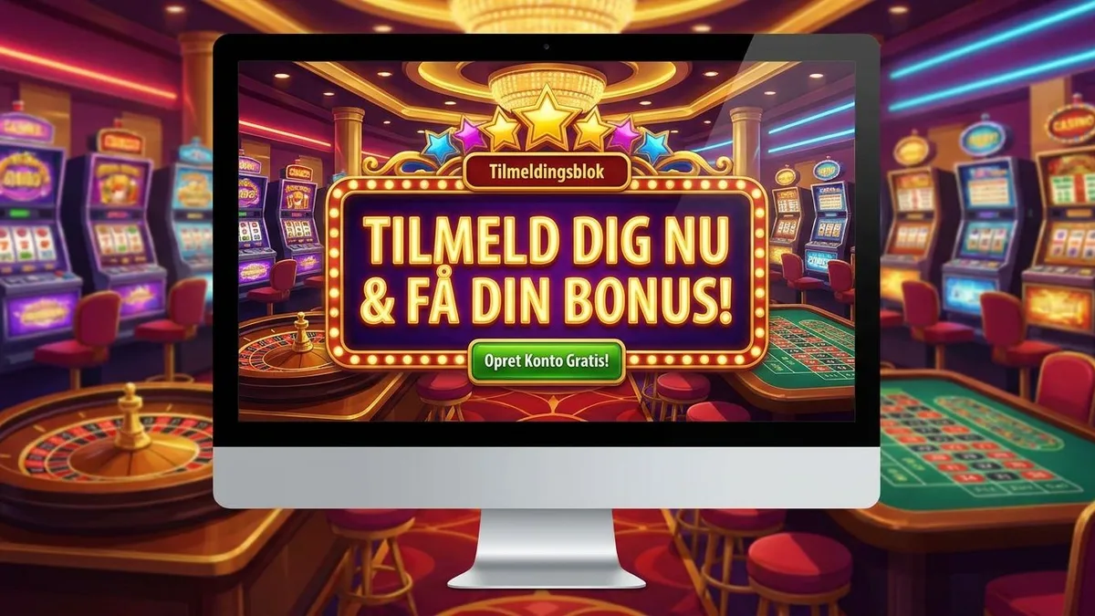 Tilmelding med bonus